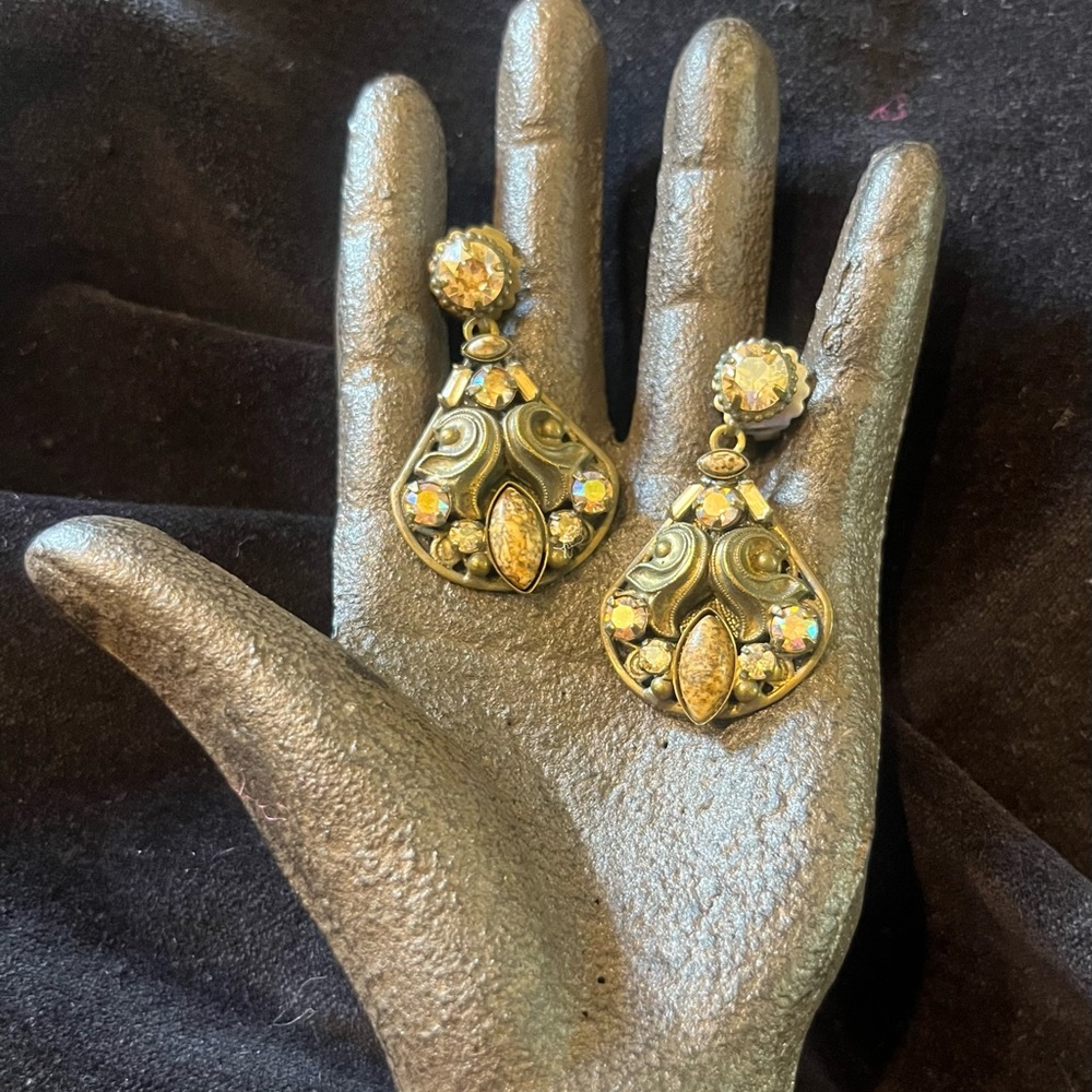 Sorrelli Retired Goldtone Drop Earrings